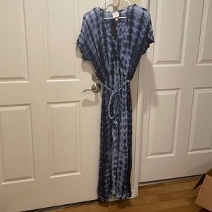Knox Rose Tie Dye Maxi Wrap Dress